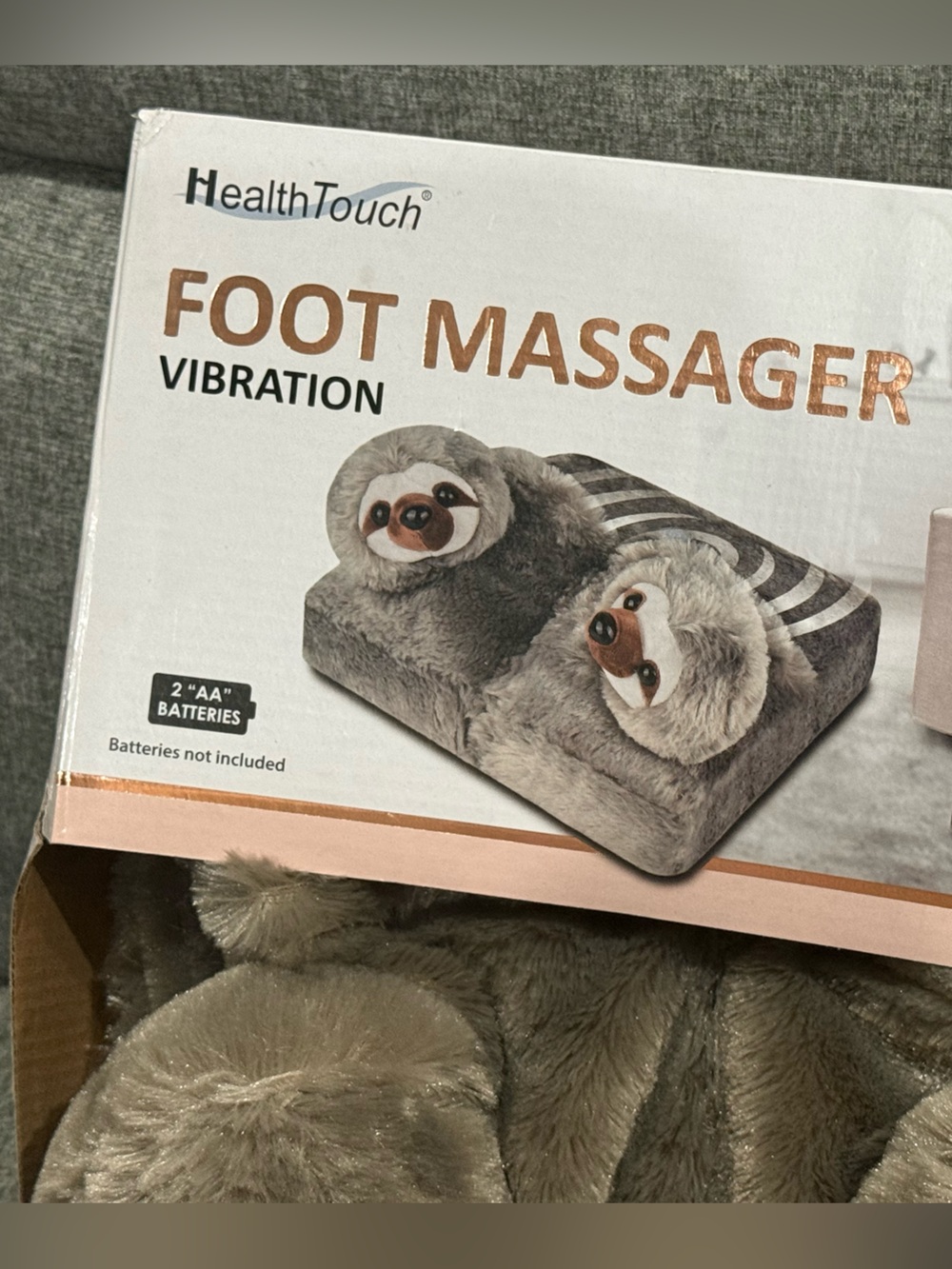 Sloth Foot Massager with Vibration - NEW - Picture 2 of 5